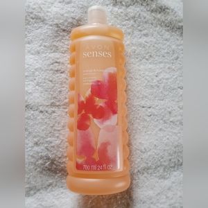 Avon Senses Fall Classics Orange and Honeysuckle Bubble Bath, 24 fl oz
